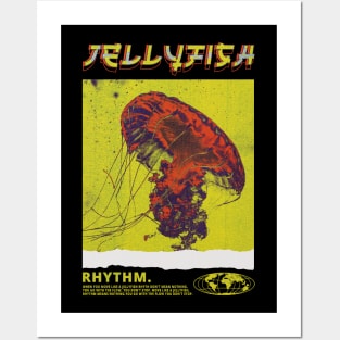 Rhythm Jellyfish Posters and Art